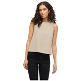 Vila Top Lania Short - Feather Gray Bež | shoptok.hr