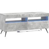  5-dijelni LED TV ormarić Betonska siva Konstruirano drvo | shoptok.hr