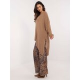Och Bella Sweater-TW-SW-BI-1925.85-camel | Shoptok.si