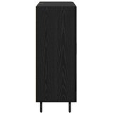  Kreveta Crni hrast 69,5 x 34 x 90 cm Obrađeno drvo i čelik | shoptok.hr