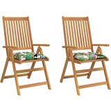  Jastuci za stolice 2 kom višebojni 50 x 50 x 7 cm od tkanine | shoptok.hr