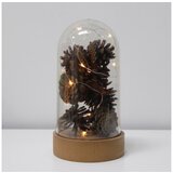Dekordom novogodišnja dekoracija LED CLOCHE XM6056 - Pinecone Cene