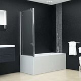 vidaXL Tuš-kabina s dvostrukim sklopivim vratima ESG 120 x 68 x 130 cm | shoptok.hr