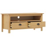 TV ormarić Hill boja meda 110 x 40 x 47 cm od masivne borovine | Eponuda.com