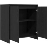  Komoda crni hrast 70x41x75 cm Inženirsko drvo | shoptok.hr