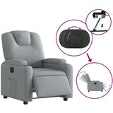  Električni naslonjač od tkanine svjetlosivi | shoptok.hr