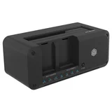 ohišje za trdi disk IB-2924MSCL-C31 SSD/HDD 2,5"/3,5"/M.2/USB 3.1