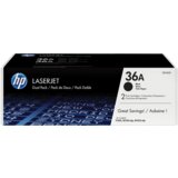 HP Toner CB436AD (črna), dvojno pakiranje, original | Shoptok.si