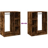  Ormar boja dimljenog hrasta 77x48x102 cm od konstruiranog drva | Eponuda.com