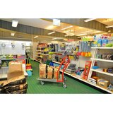 Kongamek Transportni voziček C+C, nosilnost 200 kg, 2 potisna ročaja, z žičnatim dnom | Shoptok.si