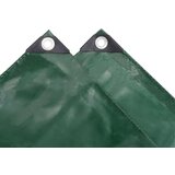 vidaXL Ponjava 650 g/m² 1,5x6 m zelena | Shoptok.si