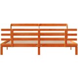  Okvir kreveta s uzglavljem voštano smeđi 180x200 cm od borovine - Voštano smeđa 180 x 200 cm | shoptok.hr