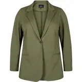 Zizzi Blazer 'Maddie' temno zelena