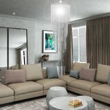 Viseći luster 26 x 70 cm | shoptok.hr