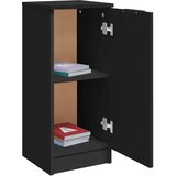  Komode 2 kom crne 30 x 30 x 70 cm od konstruiranog drva | shoptok.hr