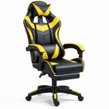  Gaming stolica sa osloncem za noge LE TOY - žuta | Shoptok.si