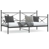  Dnevni krevet bez madraca crni 100x200 cm čelik | Eponuda.com