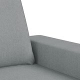  Dvosjed od tkanine svjetlosivi 120 cm | Eponuda.ba