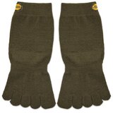 Vibram Fivefingers Visoke nogavice Unisex Blend Crew S18C01 Zelena Cene