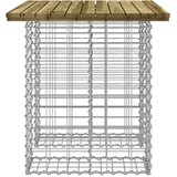  Vrtni stol Gabion Dizajn 100x70x72 cm Impregnirano drvo Bor | shoptok.hr