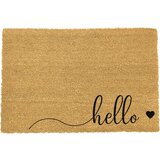 Artsy Doormats Predpražnik iz naravnih kokosovih vlaken Hello Scribble, 40 x 60 cm | Shoptok.si