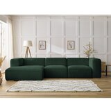 Bobochic Paris Tamno zelena kutna garnitura od bouclé tkanine (s lijevim kutom) Zephyr – | shoptok.hr