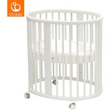 Stokke otroška posteljica sleepi™ mini white z vzmetnico in rjuho white Cene