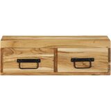  Zidni TV ormarić 60x30x19 cm puno drvo bagrem | shoptok.hr