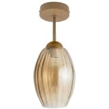 Brilagi LED plafonski luster R GLASS 1xE27/60W/230V Ø 17cm bež/zadimljeno bež Cene