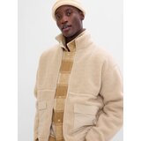 GAP Zipper Sherpa Jacket - Men | Shoptok.si