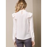 Premium Lola blouse with frills at the front pink | Eponuda.ba