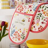 Cooksmart ® Predpasnik in kuhinjska rokavica v kompletu 2 ks Bee Happy – | Shoptok.si