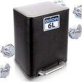 Orion ČRNA ko&amp;scaron; za smeti s pedalom 6 L &amp;ndash; črna Slike