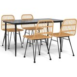  5-dijelni vrtni blagovaonski set od poliratana | Eponuda.com