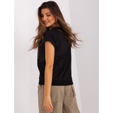 RUE PARIS Blouse-RV-BZ-8955.10-black | Shoptok.si