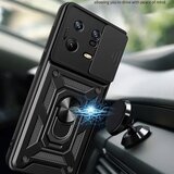 Techsuit Zaščitni ovitek serije CamShield za Xiaomi 13 Pro – črna | Shoptok.si