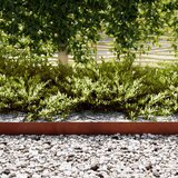  Ograda oko Travnjaka 20 pcs Rđa 100 x 0,05 x 15 cm | shoptok.hr