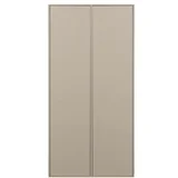 Kremno bela modularna garderobna omara iz masivnega bora 100x200 cm Daily –
