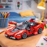 Kockice za slaganje auta FXX-K Race sa 360 elemenata - crveni | shoptok.hr
