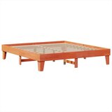 Posteljni okvir brez vzmetnice vošč. rjav 180x200 cm borovina, (21524533) | Shoptok.si