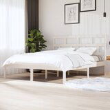 Furnova Posteljni okvir bel 180x200 cm trden les, (21938127) Cene