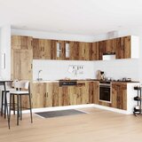  Kuhinjski ormarić s vratima Kalmar Staro drvo 80 x 46 x 81,5 cm | Eponuda.com