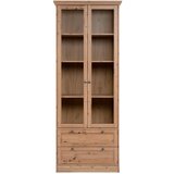 XORA vitrina, hrast artisan | Shoptok.si