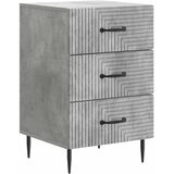  Noćni ormar Betonska siva 43 x 41 x 66,5 cm Konstruirano drvo | shoptok.hr