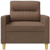  Fotelja smeđa 60 cm od tkanine | Eponuda.ba