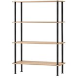 noo.ma Regal u dekoru hrasta u prirodnoj boji 80x127x35 cm Teidi – Cijene