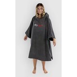 Dryrobe Towel Robe Organic Cotton Surf poncho dark slate | Shoptok.si