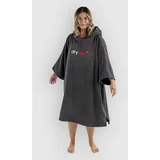Towel Robe Organic Cotton Surf poncho dark slate