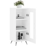  Komoda bijela 34,5 x 34 x 90 cm od konstruiranog drva | shoptok.hr