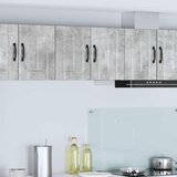  Ormar za Zid Lucca 2 pcs Betonska siva 30 x 31 x 40 cm | shoptok.hr